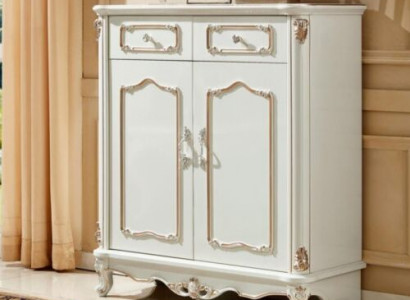 Kommode Schubladen Holz Sideboard Schrank Schränke Weiß Kommoden Wohnzimm